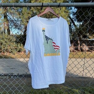 Vintage 90s Main Street Statue of Liberty T-Shirt